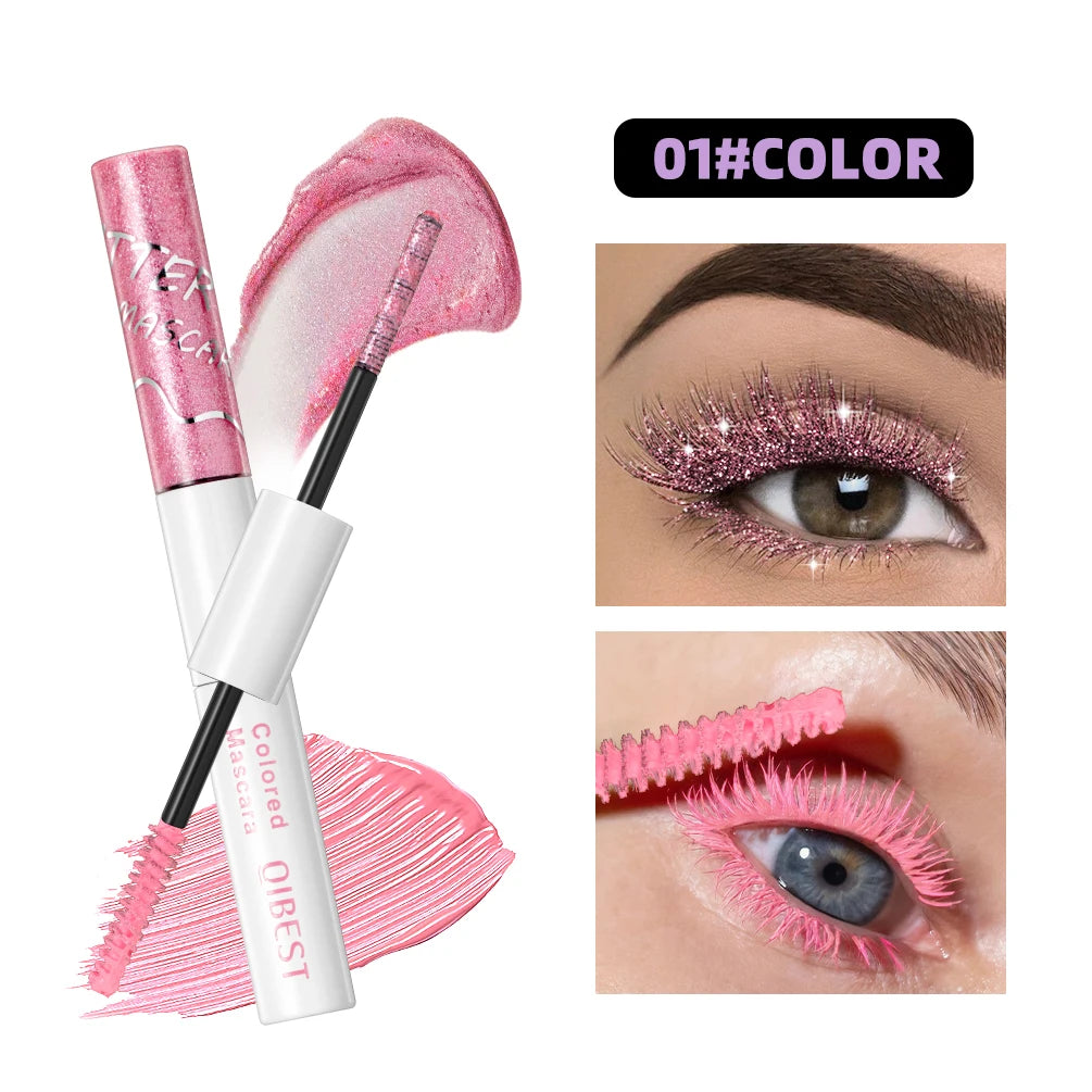 Mascara con brillo
