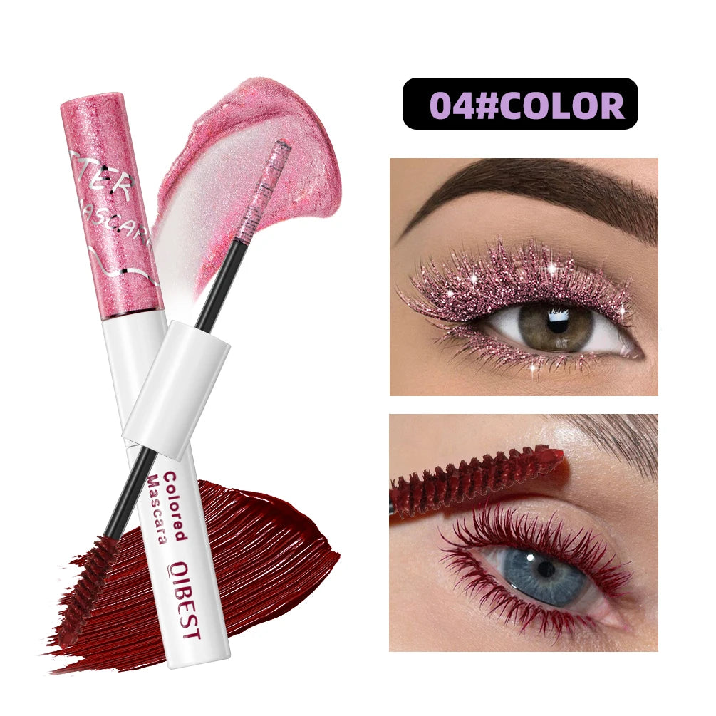 Mascara con brillo