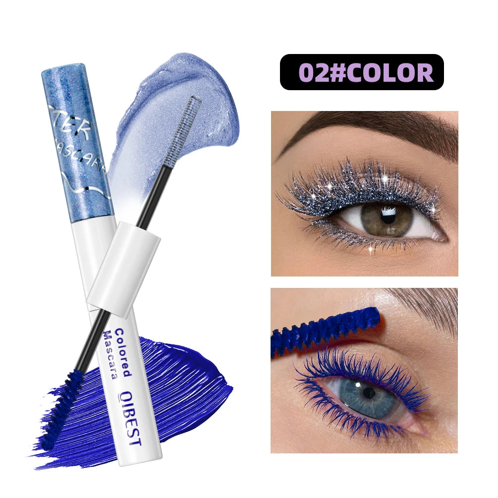 Mascara con brillo
