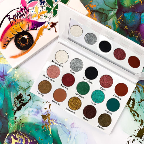 Paleta de sombras de ojos