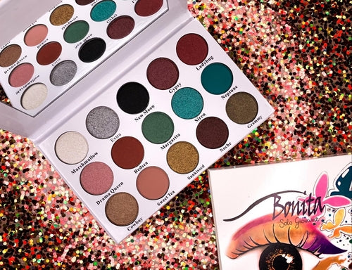 Paleta de sombras de ojos