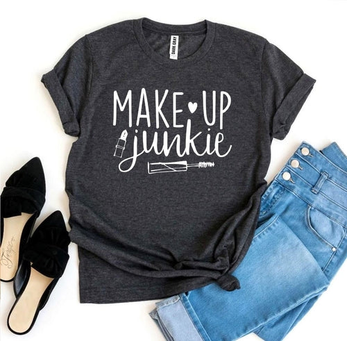 Camiseta de "Adicta al maquillaje"