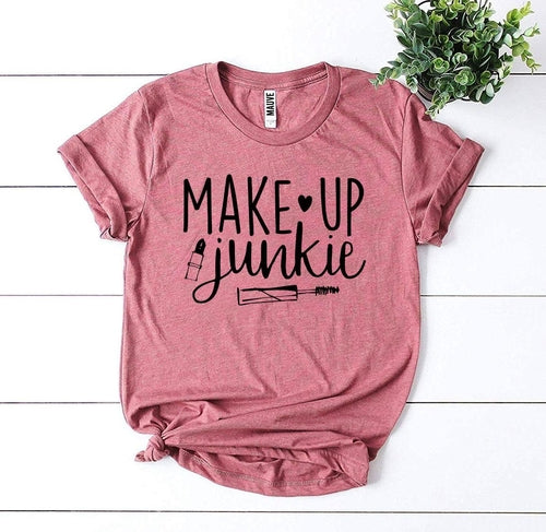 Camiseta de "Adicta al maquillaje"