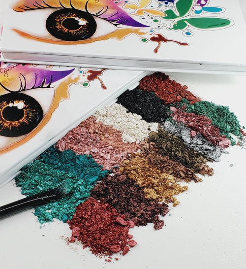 Paleta de sombras de ojos