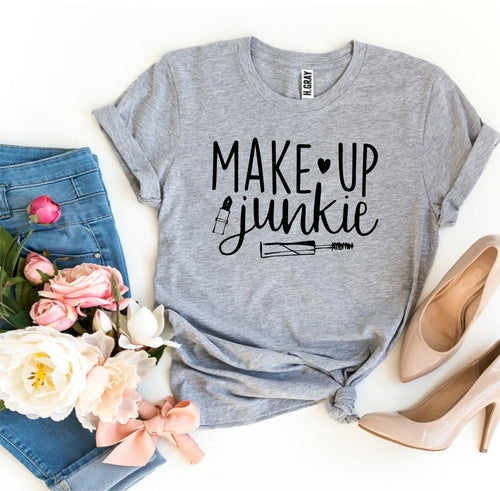 Camiseta de "Adicta al maquillaje"