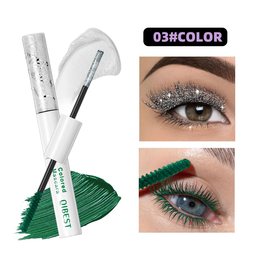 Mascara con brillo