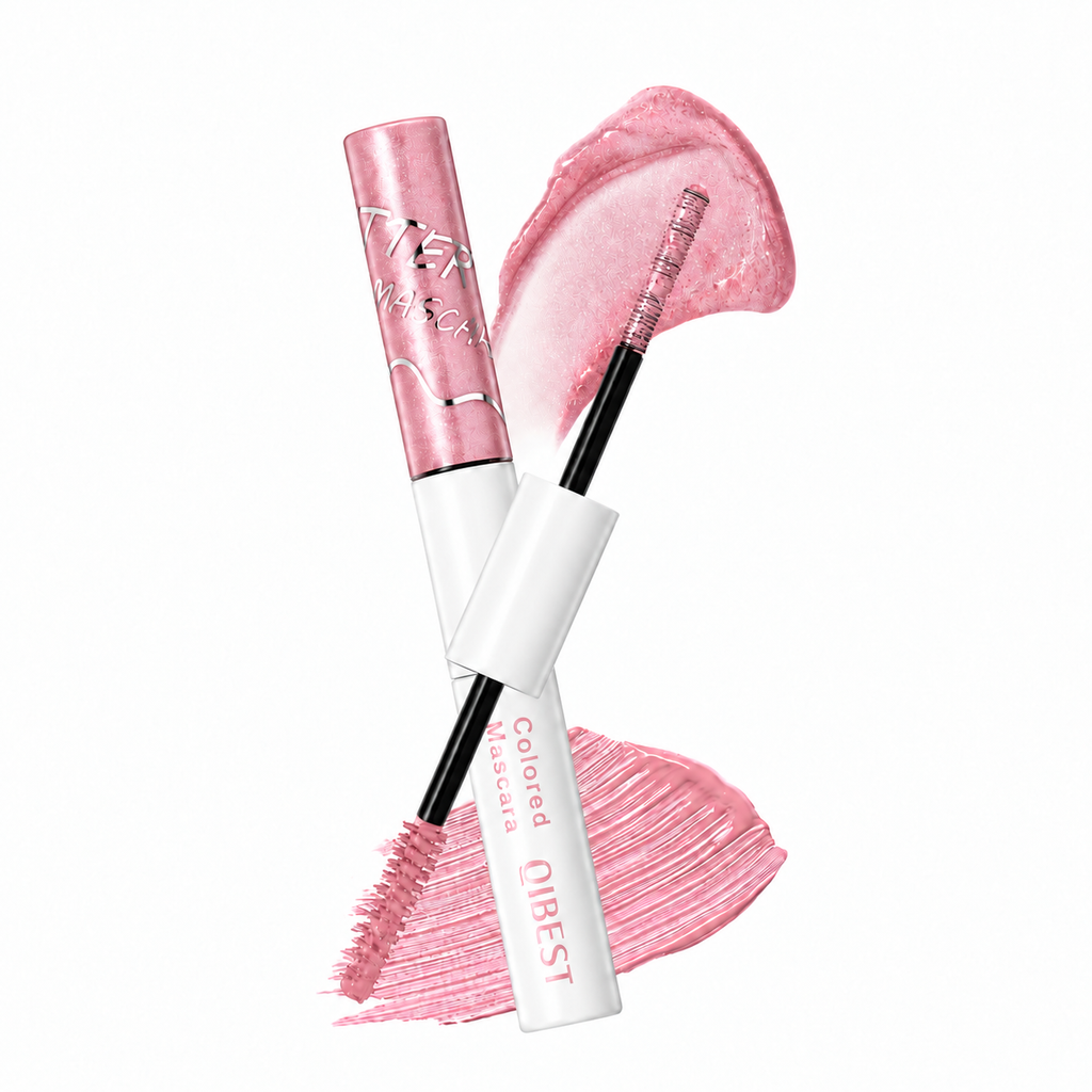 Mascara con brillo